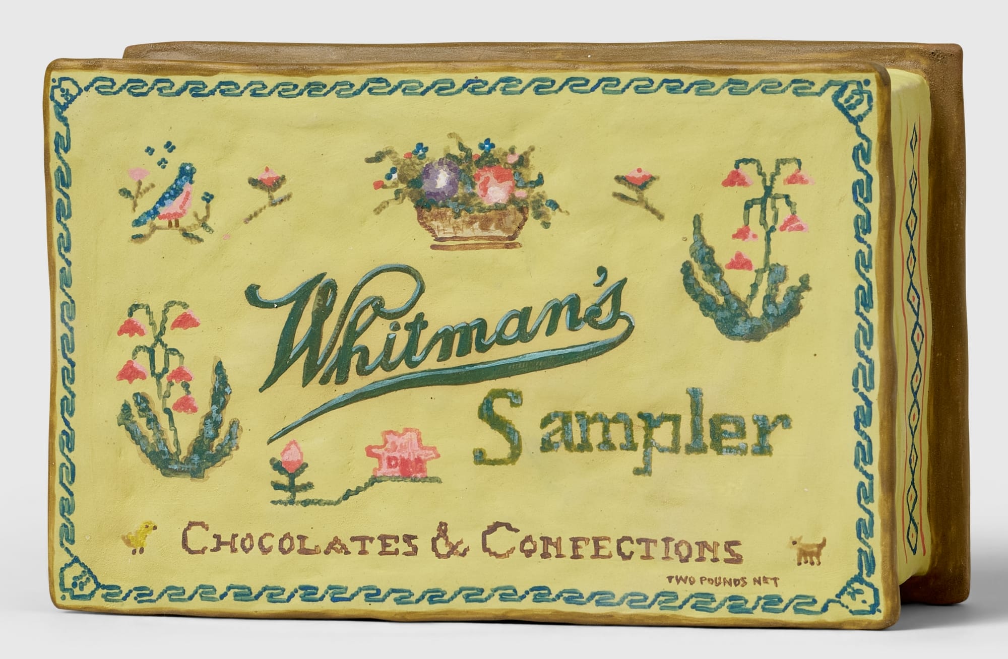 a ceramic candy box